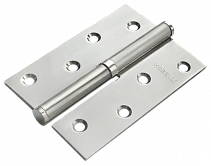 Дверные петли MSD 100X70X2.5 PC L, петля стальная левая, цвет - хром