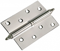 Дверные петли MS 100X70X2.5 R SN, Петля стальная правая цвет-мат.никель