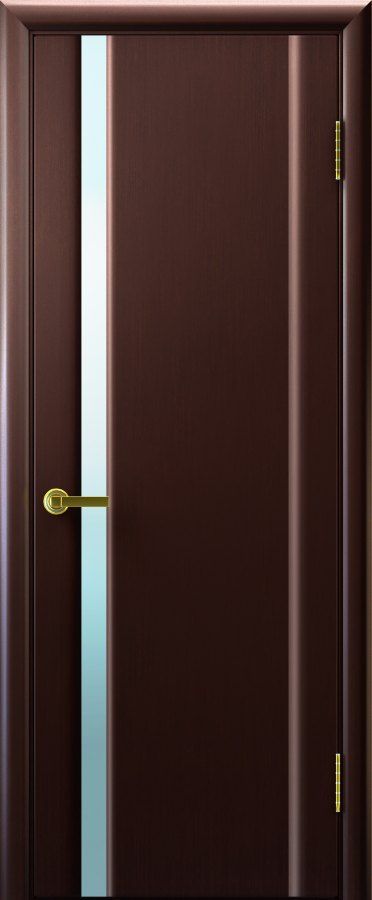 Межкомнатные двери СИНАЙ 1 (венге,стекло белое) Межкомнатные двери СИНАЙ 1 (венге,стекло белое)