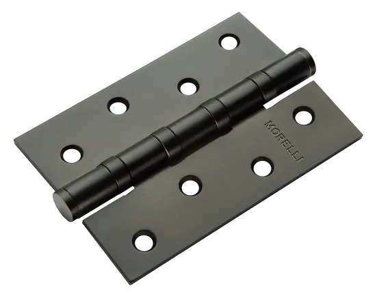 Дверные петли MS 100X70X2.5-4BB BL, петля стальная универсальная 1шт., черный Дверные петли MS 100X70X2.5-4BB BL, петля стальная универсальная 1шт., черный