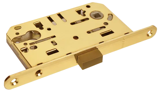 Межкомнатные замки и защелки M1885 PG, защелка магнитная под цилиндр, цвет - золото Межкомнатные замки и защелки M1885 PG, защелка магнитная под цилиндр, цвет - золото